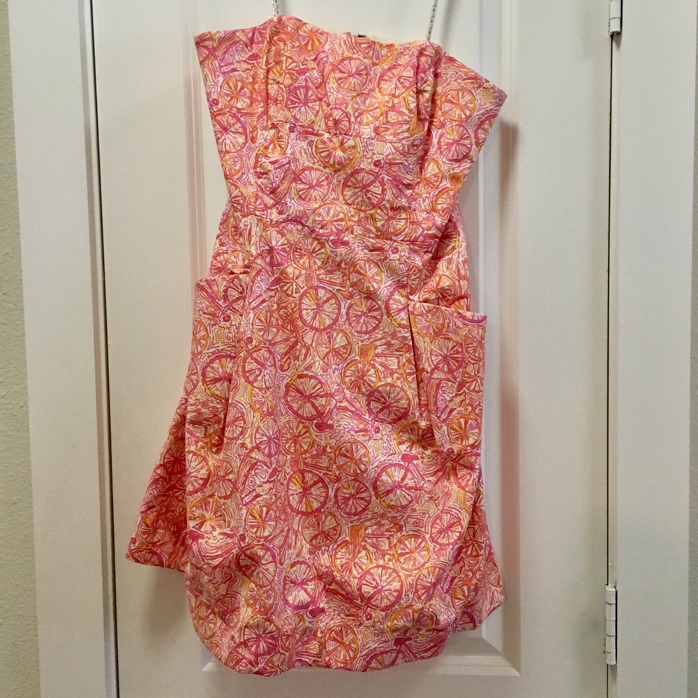 Lilly Pulitzer bicycle print dress sz. 4